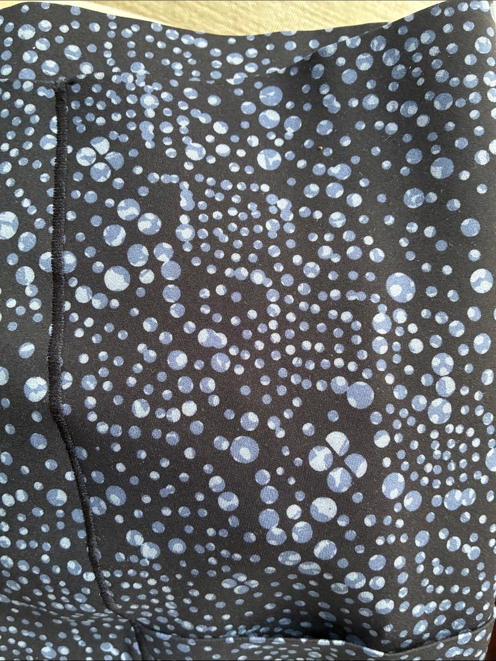 Sweaty Betty High Waist 7/8 Leggings in the Blue Celestial Dots. Plus Size XXL - Picture 8 of 8